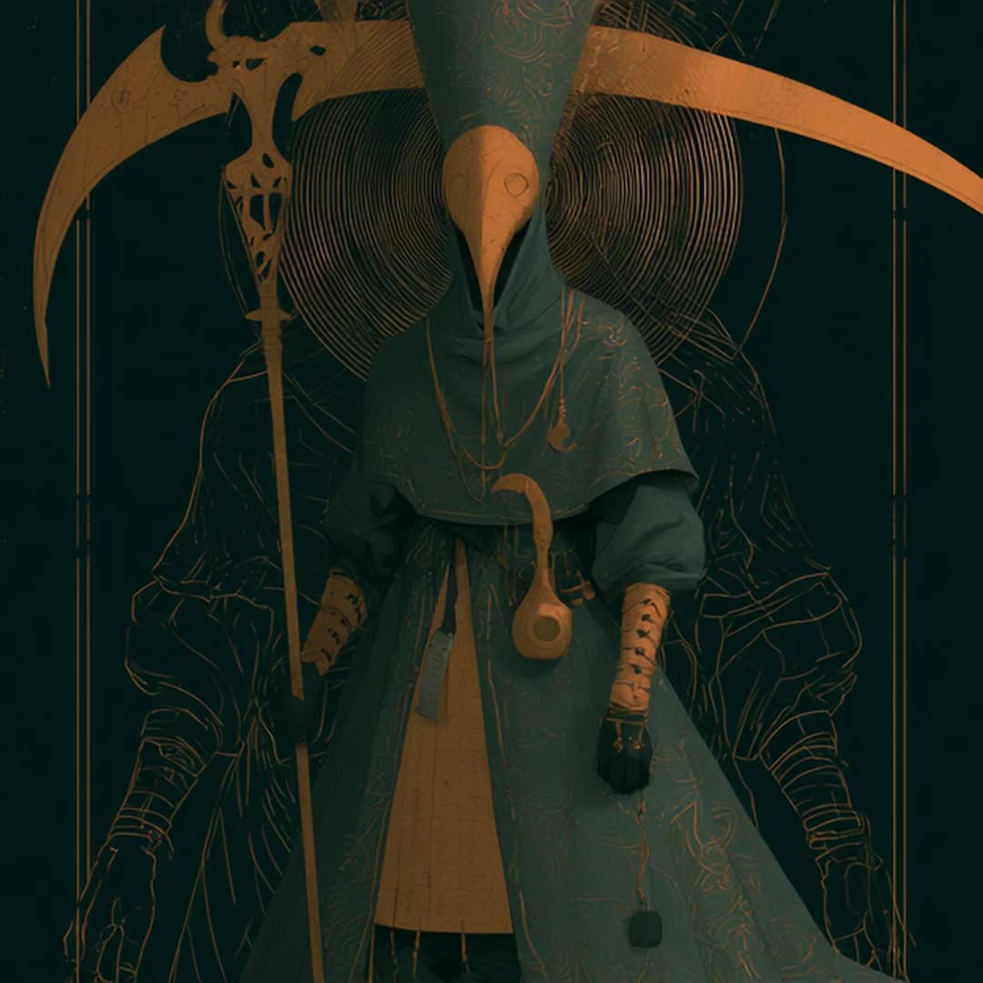 alchemist character — midjourney