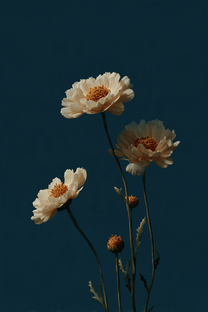elegant realistic watercolour botanical — midjourney