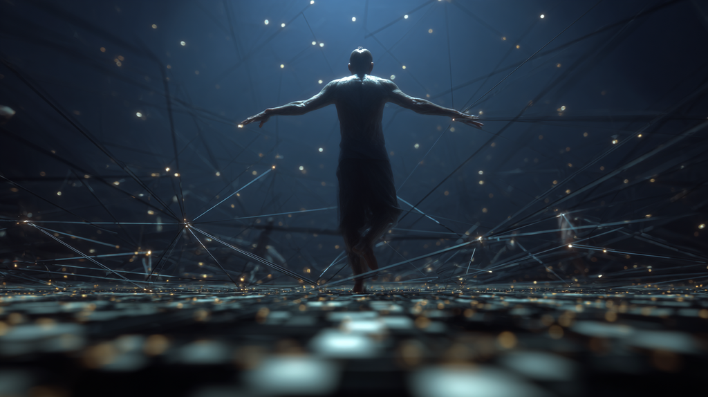 hologram room — midjourney