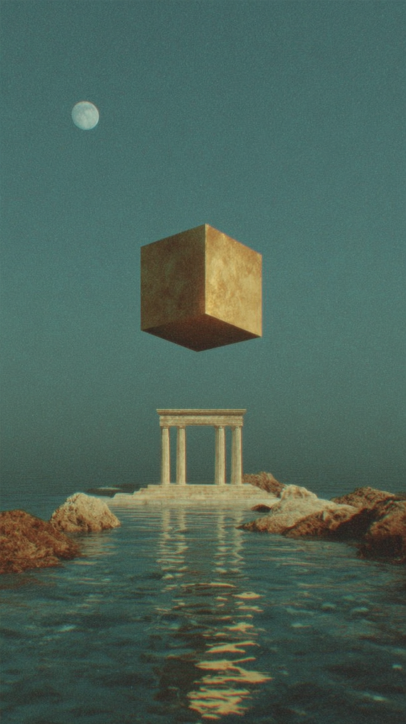 geometric object — midjourney