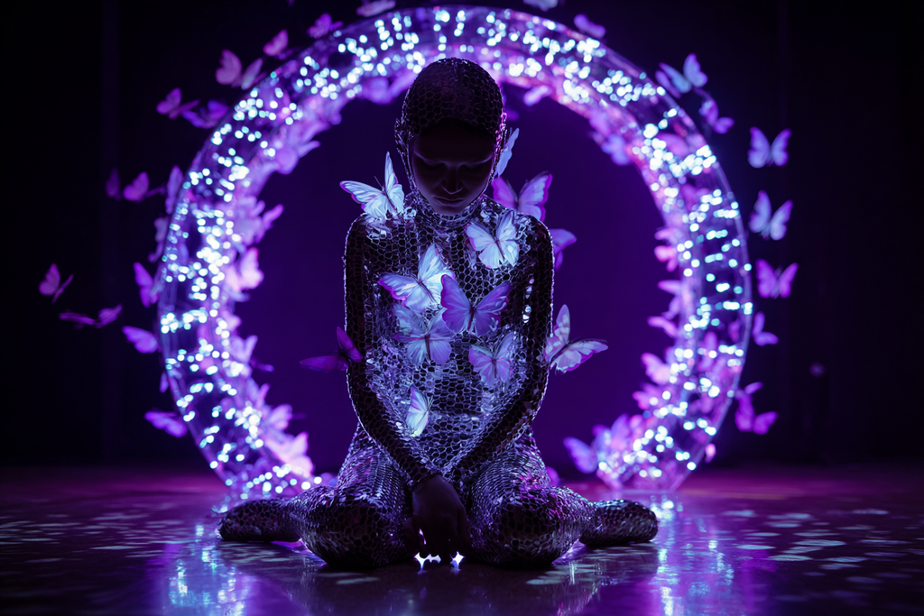 circle of glyphs — midjourney