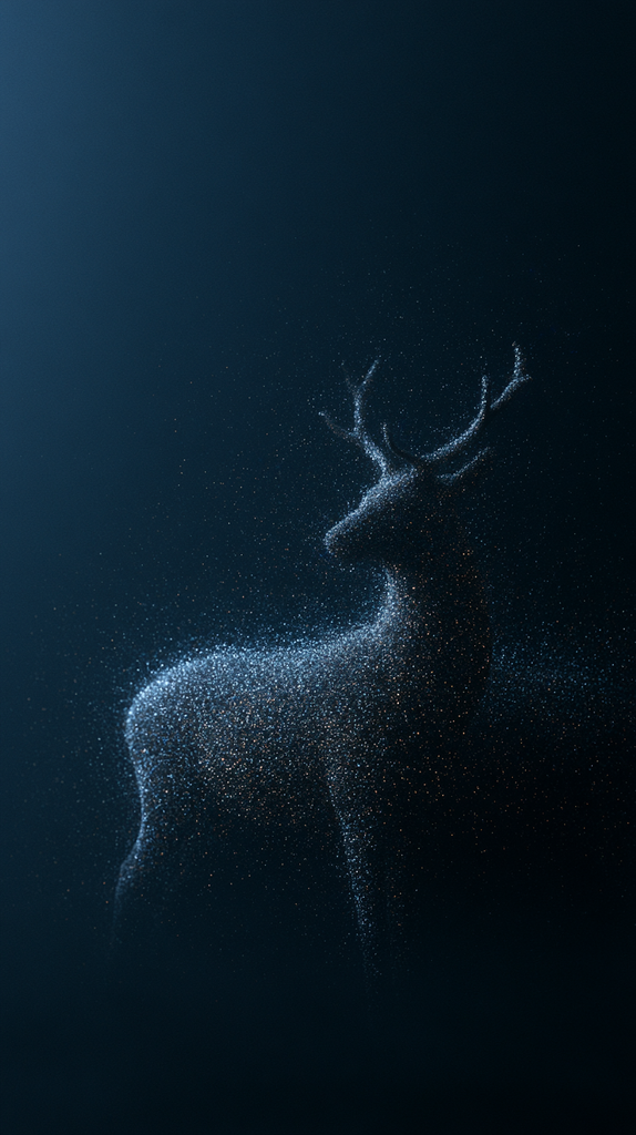 luminescent particles — midjourney