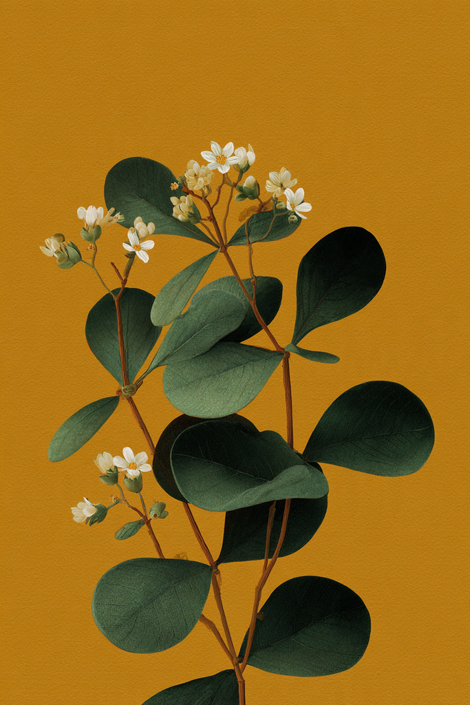 elegant realistic watercolour botanical — midjourney